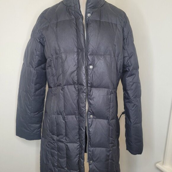 Eddie Bauer Jackets & Blazers - EDDIE BAUER Womens Premium Goose Down Med Black Long Coat  MUST SEE